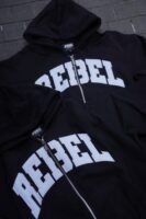 RBL I HOODIE ZIP BOXY REBEL ORIGIN