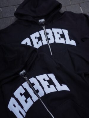 RBL I HOODIE ZIP BOXY REBEL ORIGIN