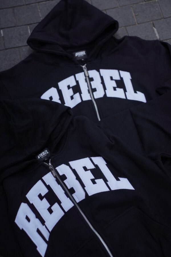 RBL I HOODIE ZIP BOXY REBEL ORIGIN