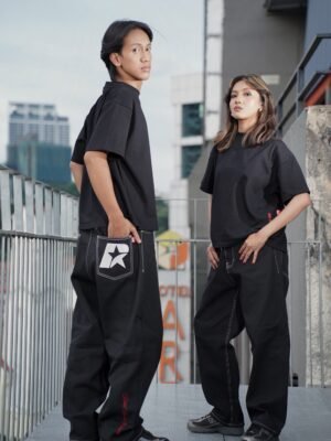 RBL | BAGGY PANTS MIDNIGHT BLEED