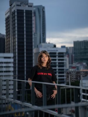 RBL | BOXY TEE FALLING STAR