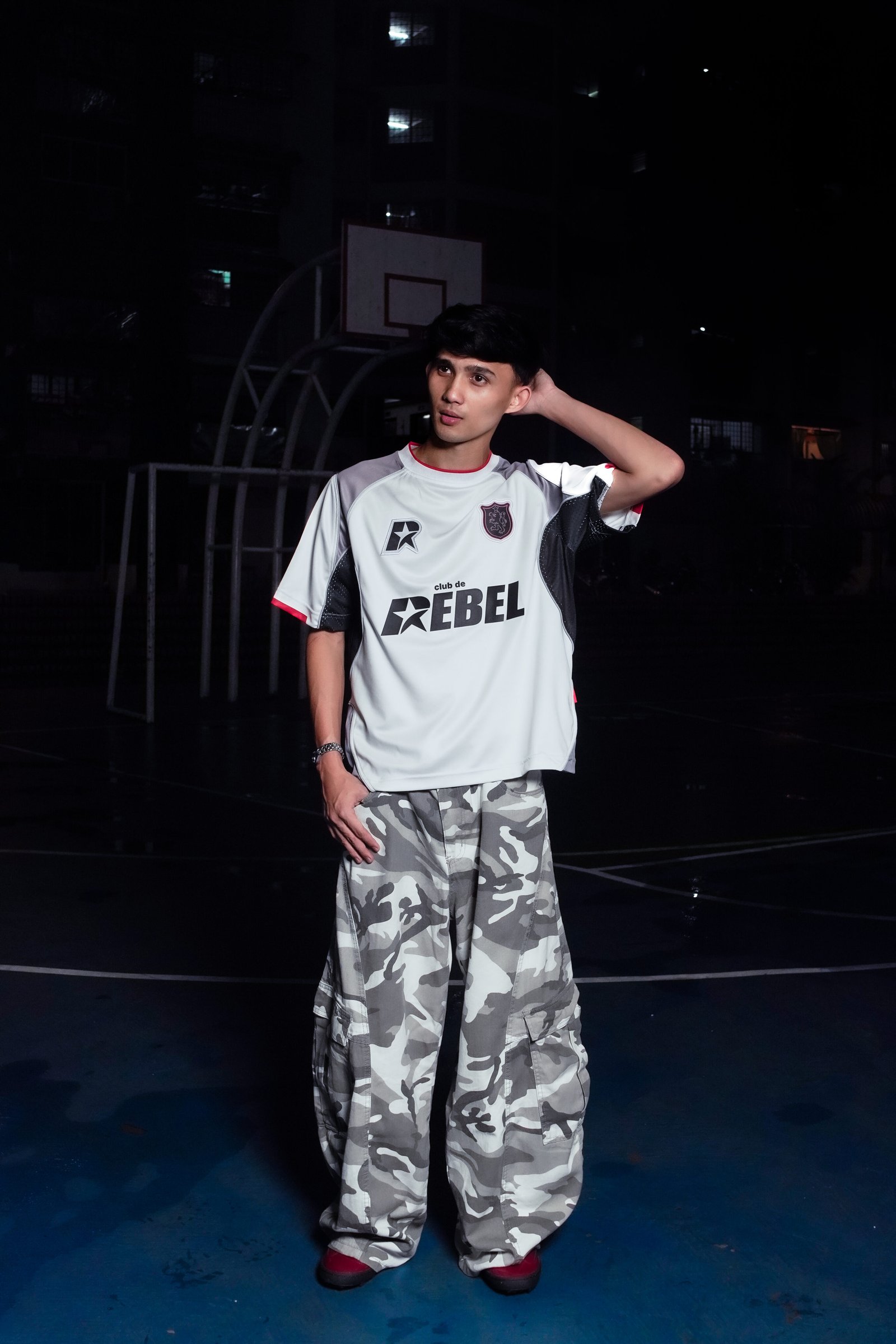 MONOCHROME WHITE JERSEY — AWAY