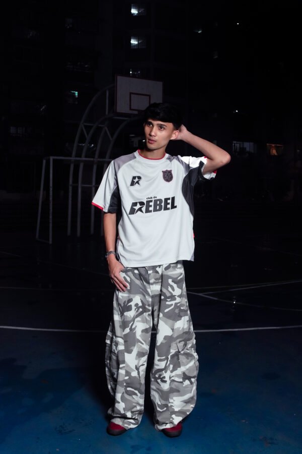 MONOCHROME WHITE JERSEY — AWAY