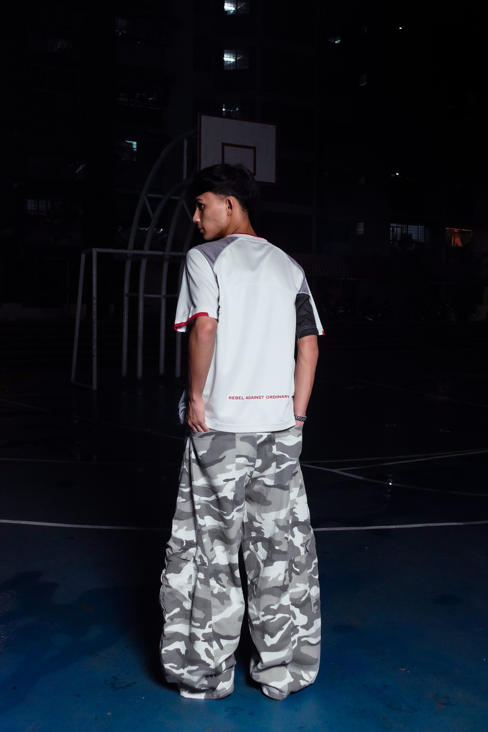 MONOCHROME WHITE JERSEY — AWAY