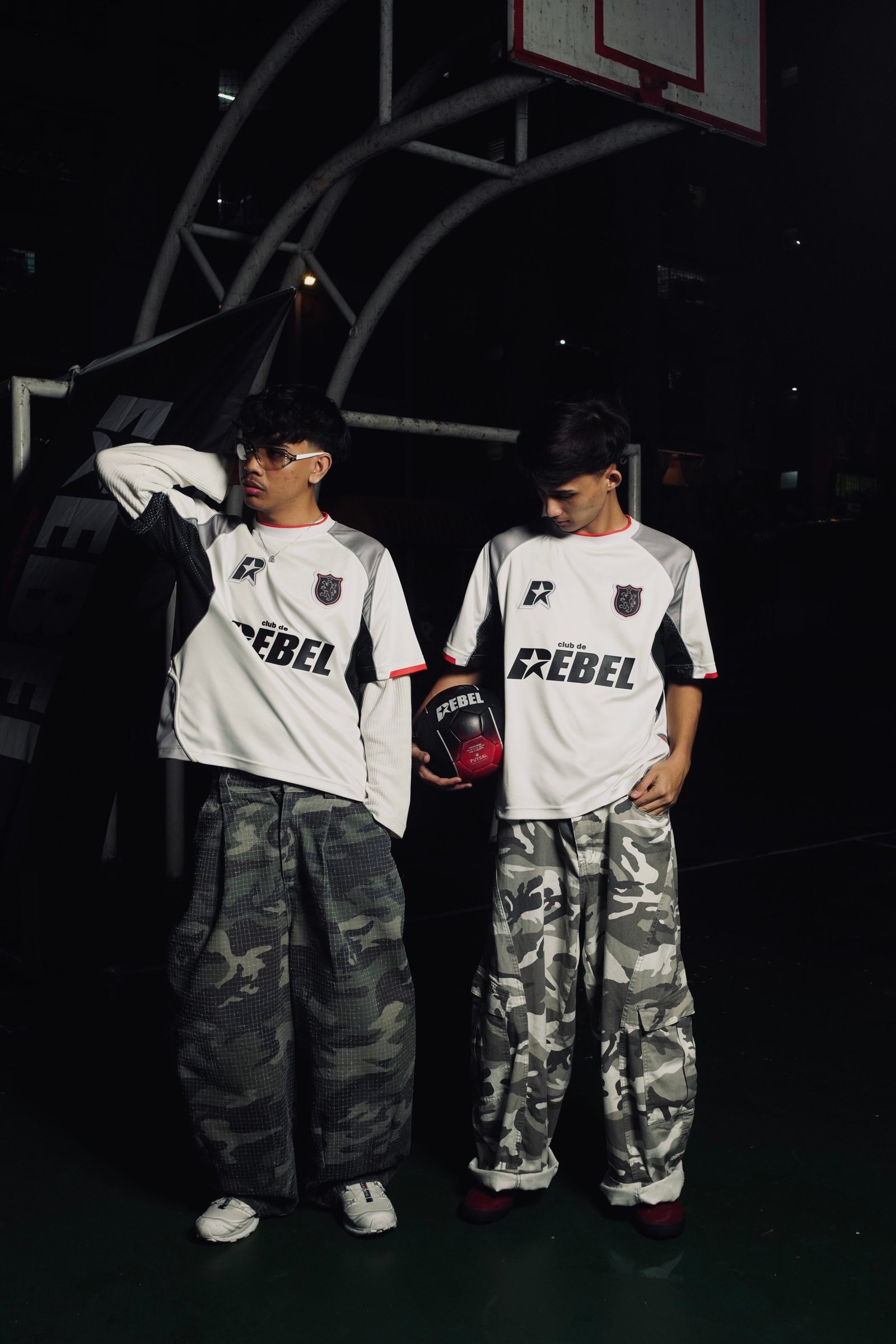 MONOCHROME WHITE JERSEY — AWAY