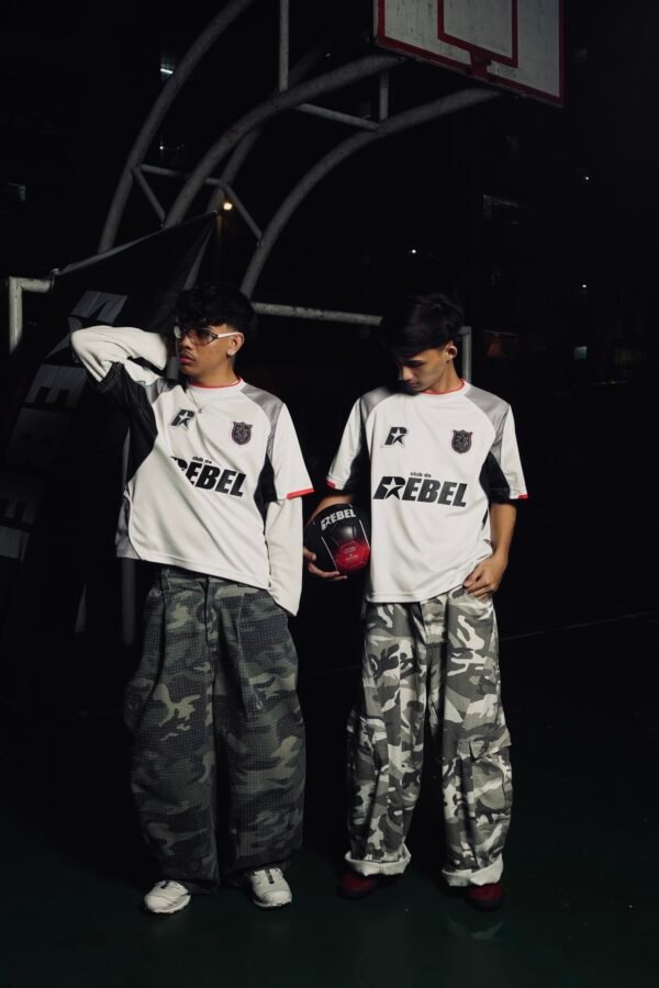 MONOCHROME WHITE JERSEY — AWAY