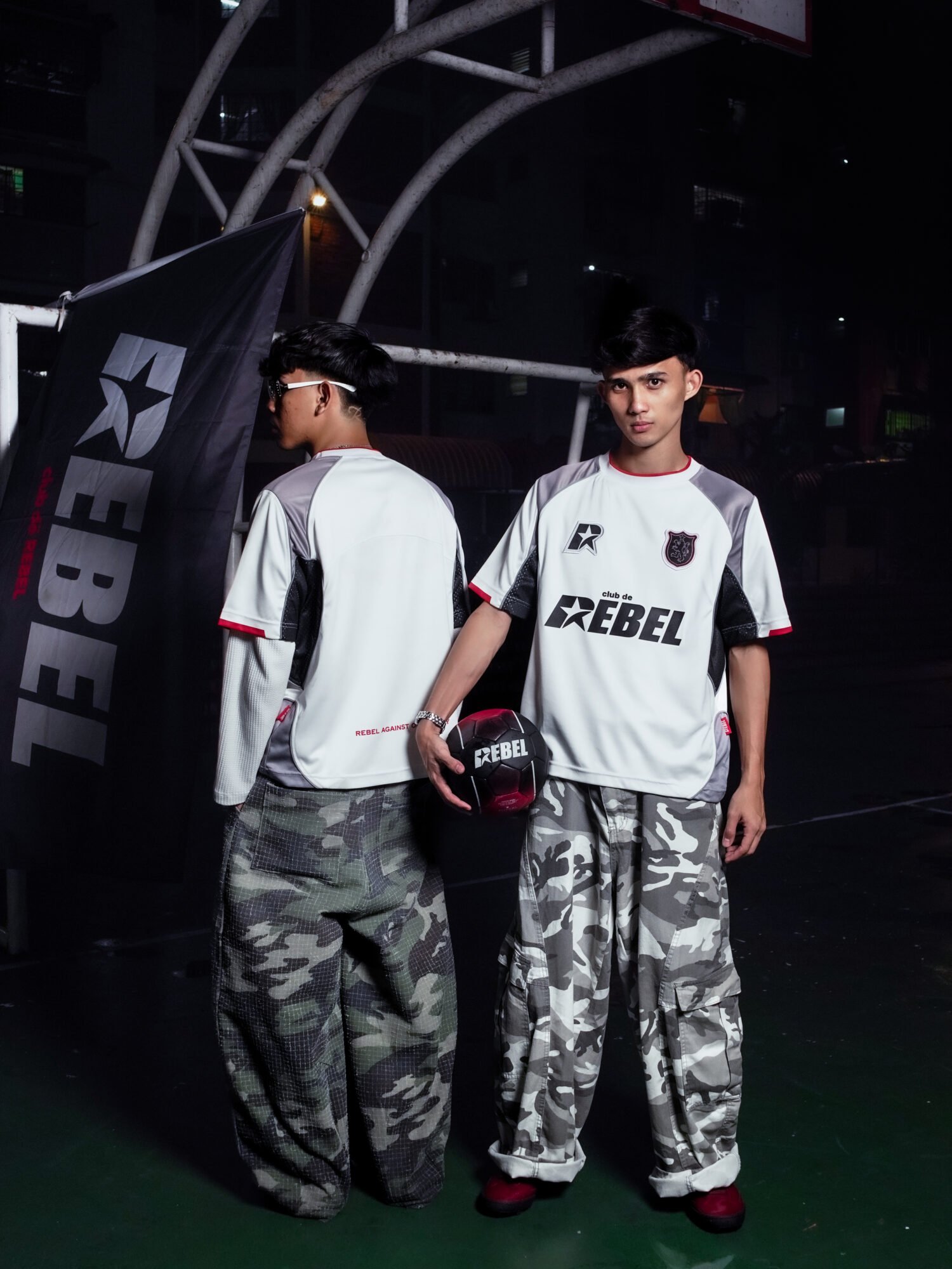 MONOCHROME WHITE JERSEY — AWAY