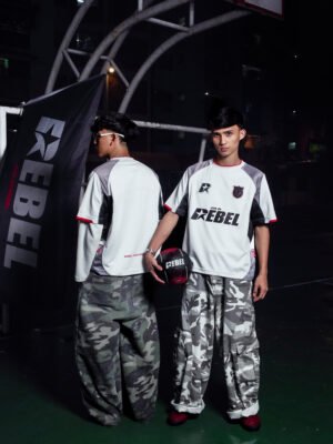 MONOCHROME WHITE JERSEY — AWAY